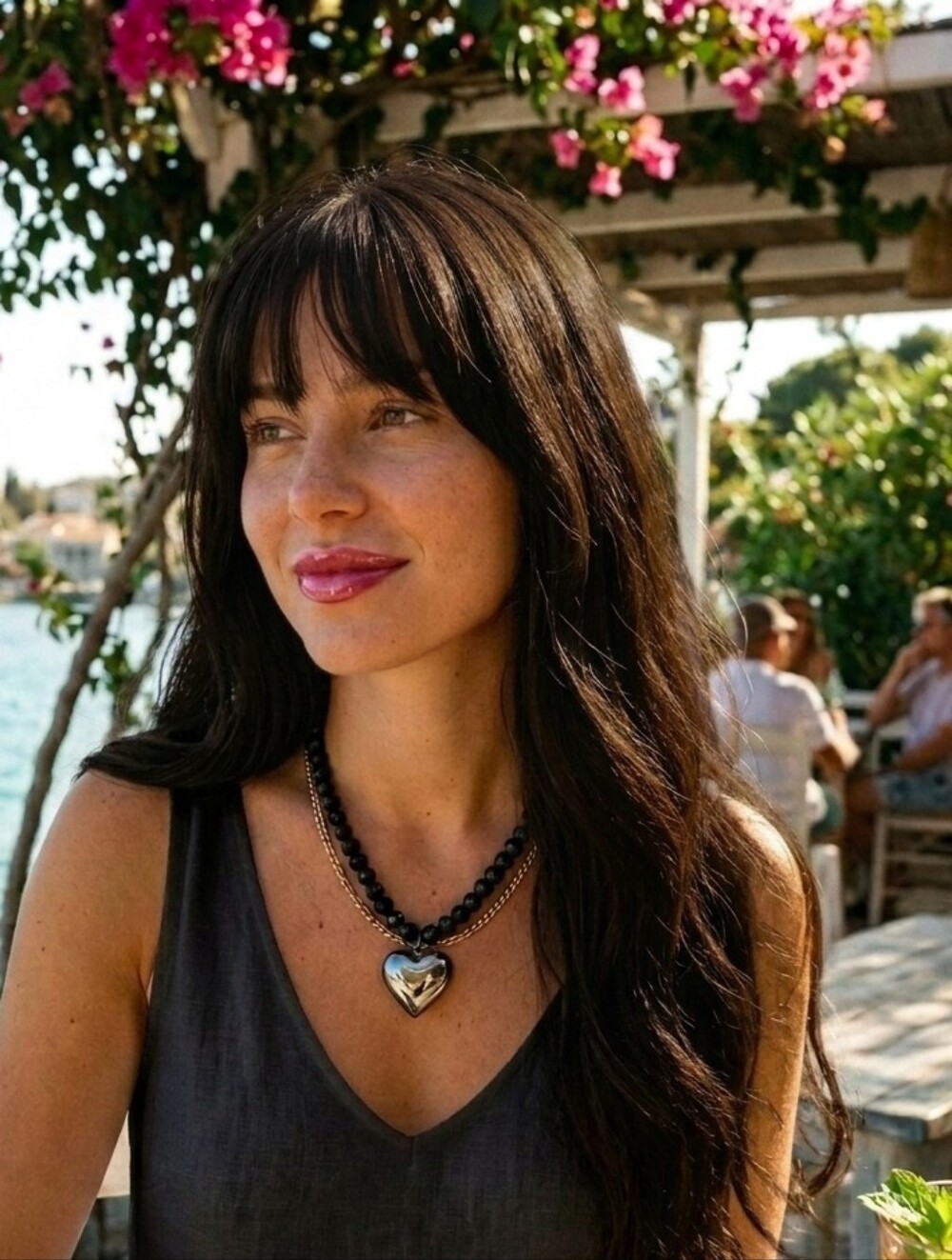 Heart pendant necklace